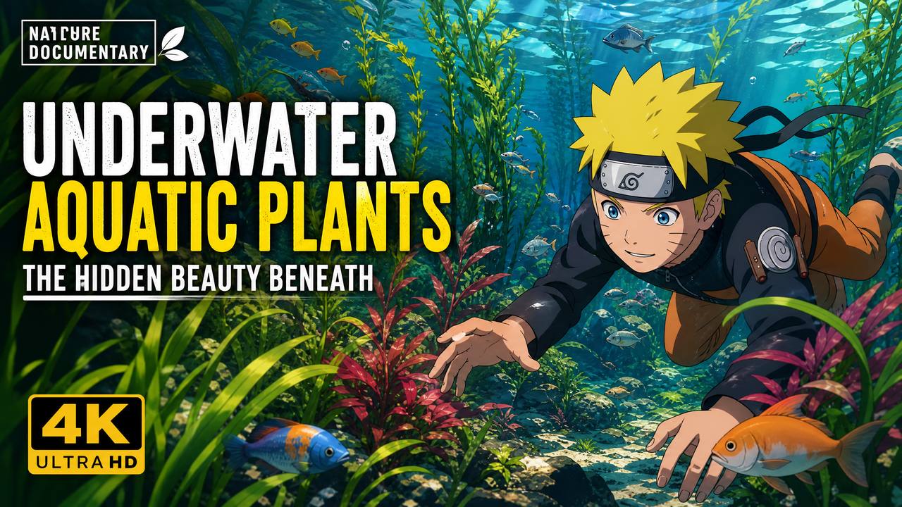 暗网植物视频教程-水下水生植物生态视频演示